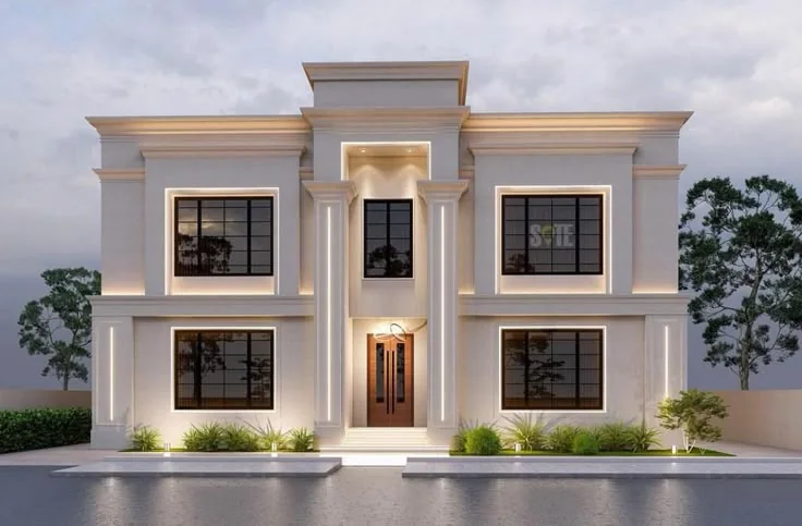 تصميمات واجهات سكنية — صورة المشروع